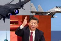 نمایش قدرت انواع جنگنده‌های چین به ارتش تایوان