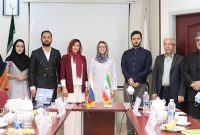 نمایندگان دانشگاه سینرژی روسیه از دانشگاه شریف بازدید کردند