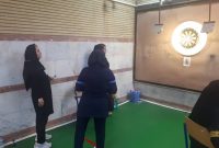 نهمین دوره مسابقات سراسری دارت بانوان شاغل وزارت نیرو در کرمانشاه آغاز شد