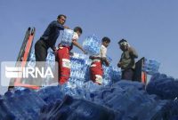 هزار گالن ۱۵ لیتری آب آشامیدنی در شهر همدان توزیع شد