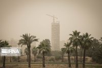 هشدار سطح زرد هواشناسی خوزستان نسبت به وزش باد و گرد و غبار محلی