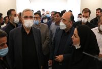 وزیر بهداشت از بیمارستان انار بازدید کرد
