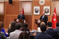 وزیر خارجه ترکیه: راه حل بحران سوریه سیاسی است