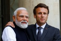 گفت‌ وگوی رهبران فرانسه و هند در مورد اوکراین