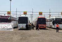 آماده باش ۱۴۰ دستگاه اتوبوس برای بازگشت زائران اربعین حسینی در مرزهای خوزستان 