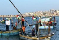 ابتکار مقاومت برای شکستن محاصره ظالمانه؛ افتتاح گذرگاه آبی در نوار غزه