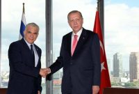اردوغان با نخست وزیر رژیم‌صهیونیستی دیدار کرد