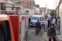 انفجار گاز شهری در اهواز ۲ مصدوم برجا گذاشت