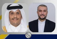 بررسی آخرین وضعیت مذاکرات لغو تحریم‌ها در تماس وزرای خارجه ایران و قطر