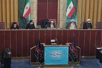 بررسی روند مذاکرات لغو تحریم‌ها در مجلس خبرگان با حضور وزیرخارجه