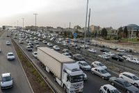 ترافیک سنگین در آزادراه قزوین-کرج و بالعکس