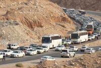 ‌ترافیک سنگین در محور ایلام-مهران/ ‌جاده مهران از فردا ‌یک‌طرفه می‌شود