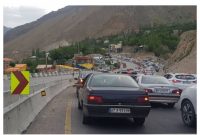 جاده کرج – چالوس به علت ترافیک فوق سنگین، یک‌طرفه شد