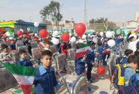 جشن شکوفه‌ها برای ۳۶ هزار دانش‌آموز کلاس اولی استان کرمانشاه برگزار شد