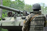 حمله ارتش روسیه به انبار گلوله‌های توپخانه اوکراین