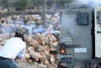 حمله نیروهای مقاومت فلسطین به خودروی نظامیان صهیونیست