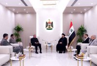 حکیم در دیدار سفیر ایران بر تقویت روابط بغداد و تهران تاکید کرد