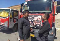 خدمات رسانی شهرداری ارومیه به زائران در مرز تمرچین