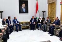 دیدار رئیس پارلمان سوریه با سفیر تهران با محوریت حملات تل‌آویو