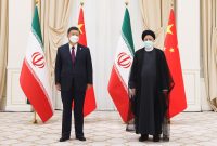 دیدار روسای جمهور ایران و چین در حاشیه اجلاس شانگهای دیدار روسای جمهور ایران و چین در حاشیه اجلاس شانگهای