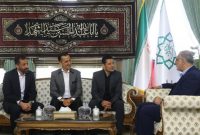 دیدار زاکانی با سه داور بینالمللی فوتبال/تأسیس مدرسه فوتبال توسط شهرداری تهران دیدار زاکانی با سه داور بینالمللی فوتبال/تأسیس مدرسه فوتبال توسط شهرداری تهران