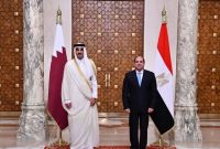 رئیس جمهور مصر وارد قطر شد