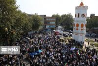 راهپیمایی مردم مازندران در محکومیت اقدامات آشوبگران و حرکات هنجارشکن اخیر