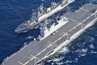 رزمایش دریایی بزرگ هند و ژاپن با تمرکز به تحرکات چین  در منطقه