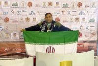 رقابت‌های گرندپری-مراکش ۲۰۲۲؛ مدال طلای پرتاب دیسک بر گردن «امیری»