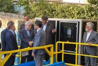 سامانه دانش‌بنیان نانو حباب در تصفیه‌خانه فاضلاب قیطریه تهران رونمایی شد