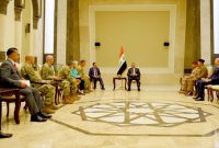 فرمانده تروریست‌های سنتکام با نخست‌وزیر عراق دیدار کرد