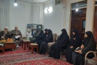 معاون امور زنان و خانواده رئیس جمهور با خانواده شهیدان مظفر در پاکدشت دیدار کرد