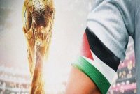 نقشبندی پرچم فلسطین بر بازوبند کاپیتانی تیم های عربی در جام جهانی قطر