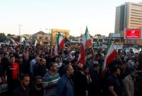 هیئات مذهبی مشهد در اعتراض به هتک حرمت به مقدسات راهپیمایی اعتراضی برپا کردند