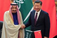 پیام مکتوب رئیس جمهور چین به شاه سعودی