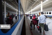 ۱۳ رام قطار محلی برای بازگشت زائران رضوی از مشهد اختصاص یافت