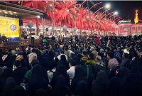 ایرانیان امشب در جوار حرم امام حسین (ع) عزاداری میکنند ایرانیان امشب در جوار حرم امام حسین (ع) عزاداری میکنند
