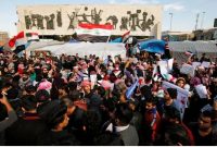 تجمع در خیابانهای بغداد؛ این بار گروه “معترضان اکتبر” آمدند؛ صدری ها هم کنارشان