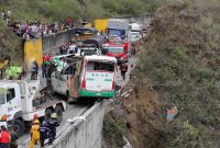 تصادف اتوبوس در کلمبیا ۲۰ کشته برجای گذاشت