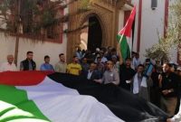 تظاهرات مغربیها در حمایت از مسجد الاقصی