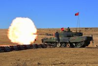 حملات توپخانه ارتش ترکیه به شمال حسکه سوریه