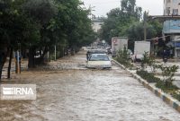 خسارت بارش ۷۸ ‌میلیمتری باران در بندرگز؛ عوامل امدادی در حال امدادرسانی هستند