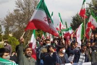 دانشجویان دانشگاه بوعلی سینا در محکومیت اغتشاشگران راهپیمایی کردند
