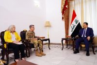 دیدار سفیر آمریکا در بغداد و فرمانده ائتلاف آمریکایی با السودانی