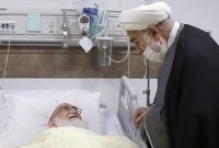 رئیس دفتر مقام معظم رهبری از آیت‌الله‌العظمی نوری‌همدانی عیادت کرد