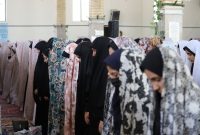 زنگ نماز با حضور هزار دختر دانش آموز کرمانشاهی برگزار شد