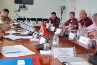 سفر هیئتی  از نیروهای مسلح آمریکا به منطقه «باتکن» در قرقیزستان