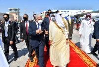 سفر وزیر سازشکار بحرینی به سرزمین های اشغالی