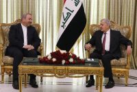 سفیر ایران با رئیس جمهور جدید عراق دیدار کرد