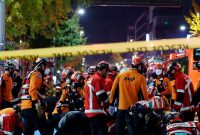شمار کشته‌های جشن شبانه کره جنوبی به ۱۵۱تن افزایش یافت